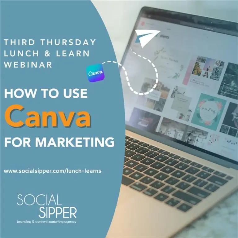 Canva Training for Marketing by Social Sipper