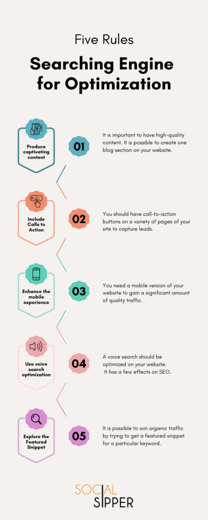 SEO infographic